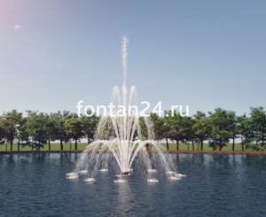 Плавающий фонтан "Корона IV", h=4,7 м Плавающий фонтан "Корона IV", h=4,7 м