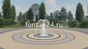 Уличный фонтан "Пиано малый" ø=2 м Уличный фонтан "Пиано малый" ø=2 м