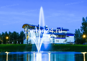 Плавающий фонтан "Корона III", h=7 м Плавающий фонтан "Корона III", h=7 м