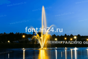 Плавающий фонтан "Корона III", h=8 м