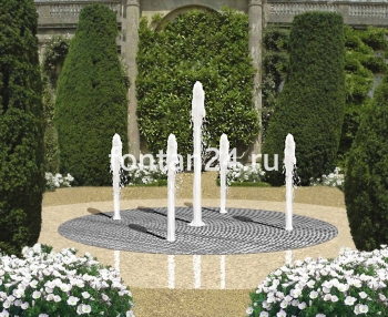 Пешеходный фонтанный комплект "Аллегро" ø=3 м