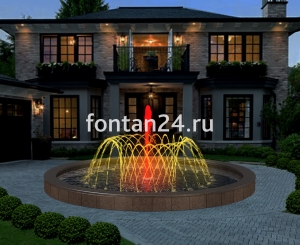 Уличный фонтан "Корзинка малая" ø=6 м Уличный фонтан "Корзинка малая" ø=6 м