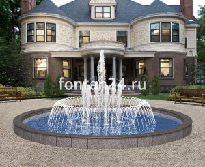 Уличный фонтан "Солнечный шатер" ø=6,5 м Уличный фонтан "Солнечный шатер" ø=6,5 м