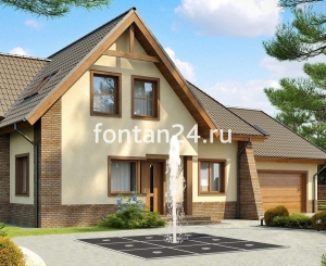 Пешеходный фонтанный комплект "Суперкуб" 3x3 м