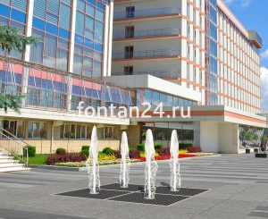 Уличный фонтан "Кубик-Рубик малый" 2x2 м Уличный фонтан "Кубик-Рубик малый" 2x2 м