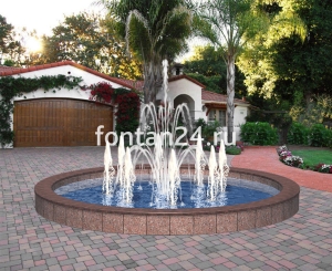 Уличный фонтан "Салют большой" ø=5 м Уличный фонтан "Салют большой" ø=5 м