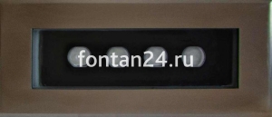 Встраиваемый подводный RGBW LED-прожектор, 4 диода, 8 Вт 12-24V DC