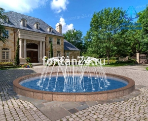 Уличный фонтан "Живой цветок" ø=7 м Уличный фонтан "Живой цветок" ø=7 м